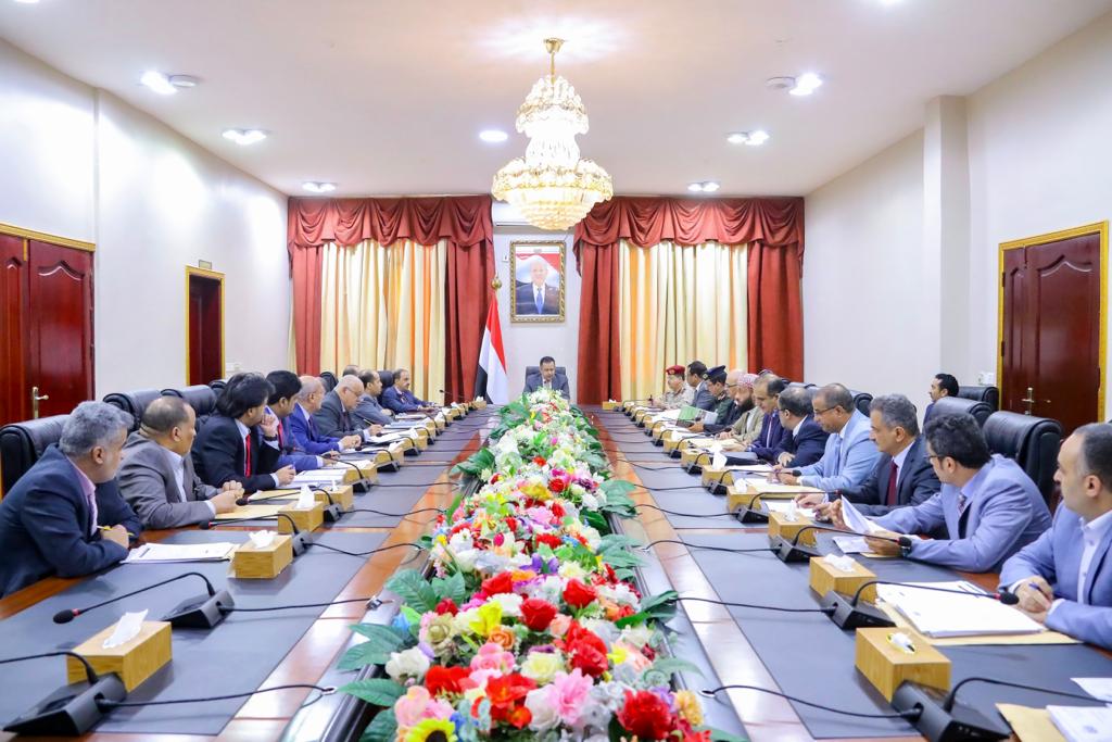 مجلس الوزراء يوافق على مصفوفة السياسات الحكومية المنفذة لتوجيهات رئيس مجلس القيادة الرئاسي