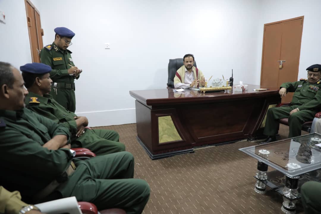 الشريف يتفقد مستوى الاداء والانضباط بإدارة شرطة وادي حضرموت والصحراء