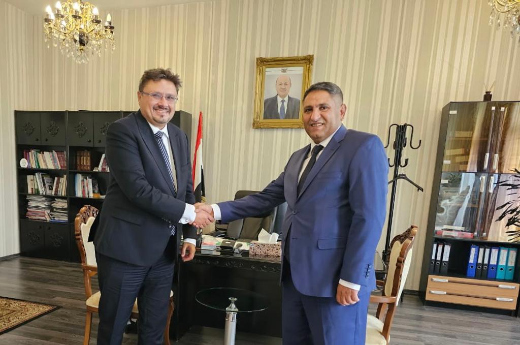 سفير اليمن يلتقي مدير وكالة الأنباء البلغارية