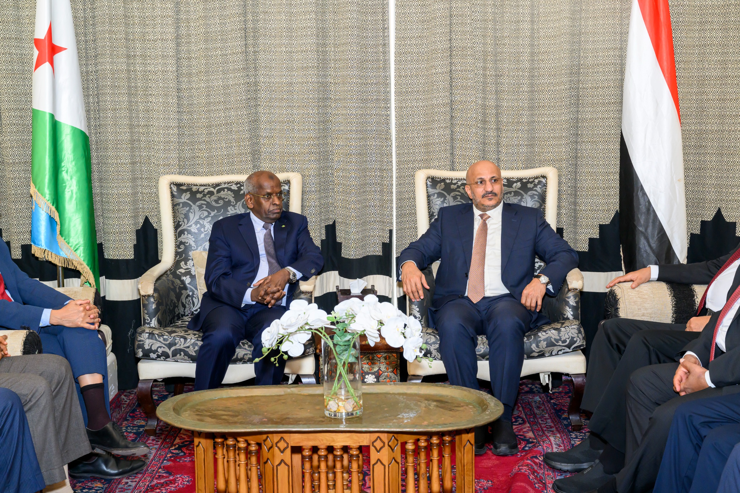 رئيس الوزراء الجيبوتي يستقبل العميد طارق صالح