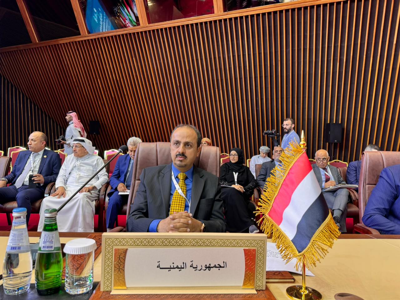 الإرياني يشارك في اجتماع الدورة العادية للمجلس الوزاري العربي للسياحة بالدوحة