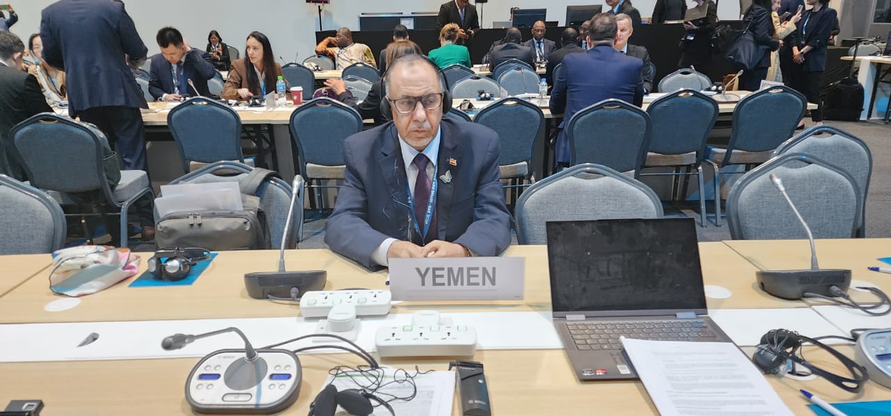 اليمن تشارك في اجتماع وزراء التجارة العرب وتسهيل الاستثمار في أبوظبي