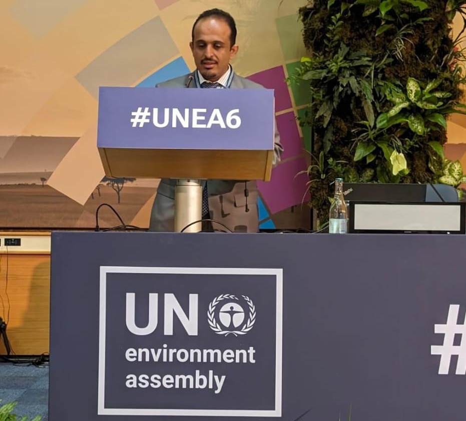 اليمن تشارك في الدورة السادسة لجمعية الأمم المتحدة للبيئة في نيروبي