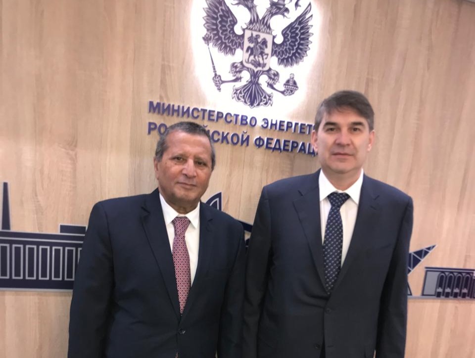 السفير الوحيشي يبحث مع نائب وزير الطاقة الروسي تعزيز التعاون الثنائي
