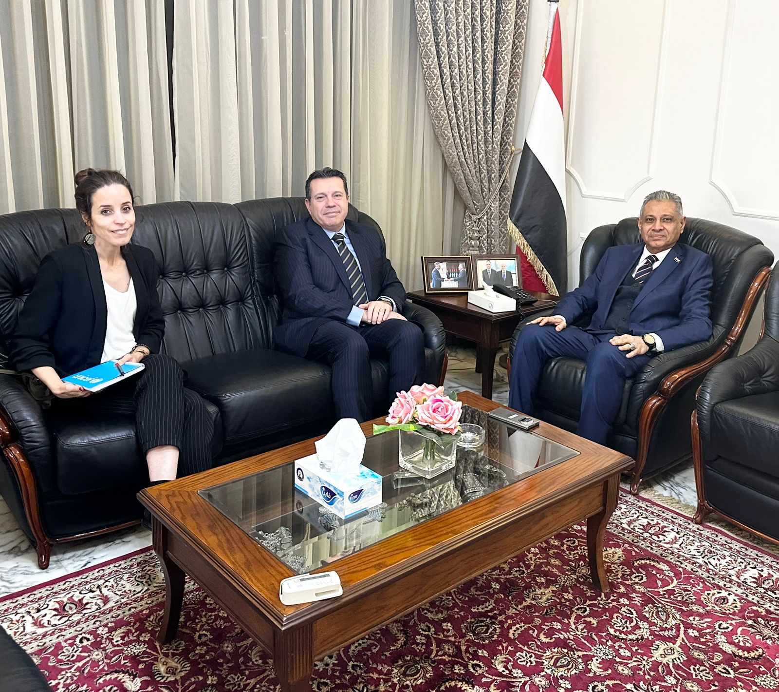 السفير فقيرة يبحث مع اليونيسيف برامج التعاون المشترك