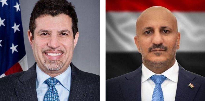عضو مجلس القيادة طارق صالح يبحث مع السفير الأمريكي العلاقات الثنائية والقضايا ذات الاهتمام المشترك