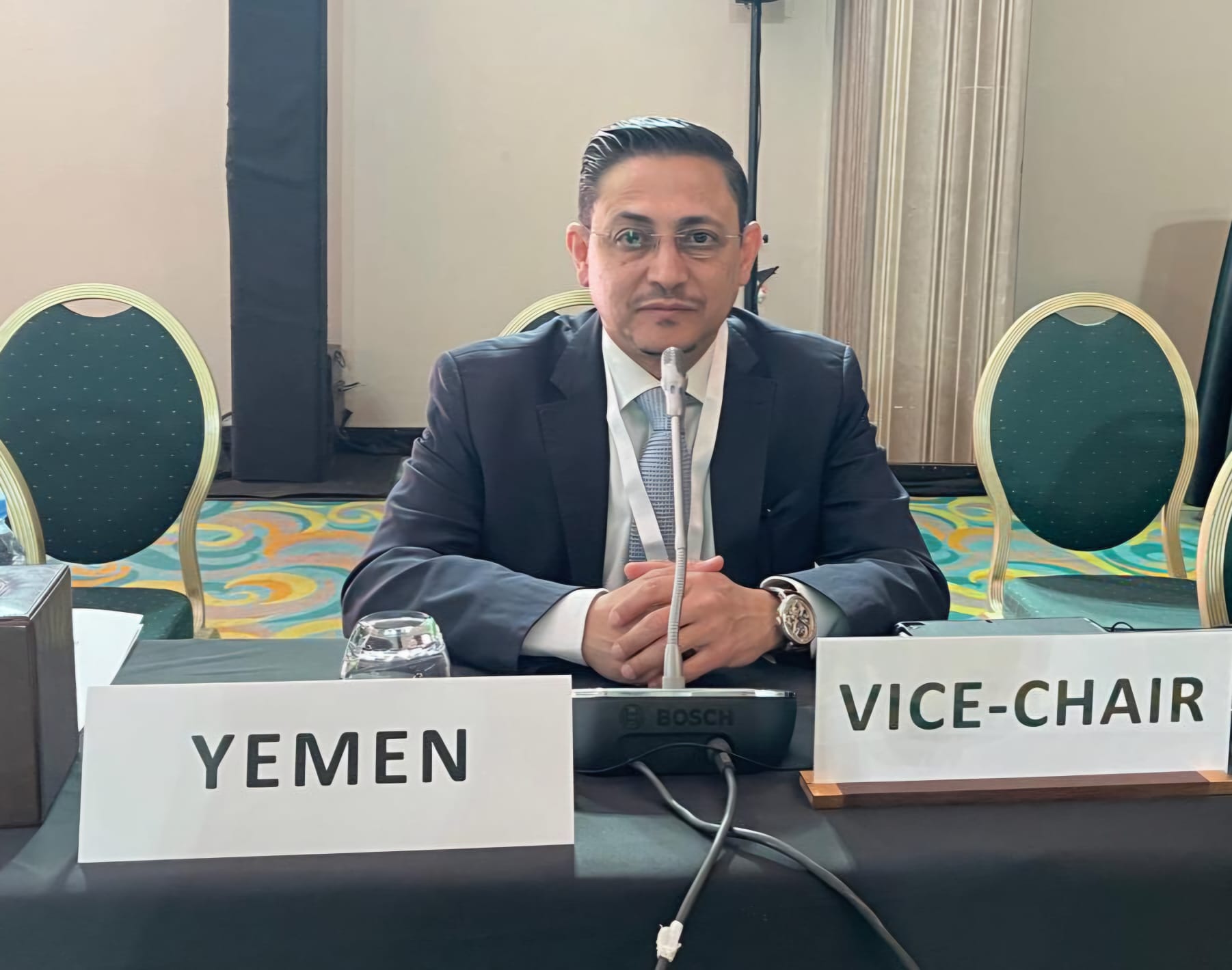 انتخاب اليمن نائباً لرئيس الاجتماع التحضيري لمؤتمر الامم المتحدة الـ15 لمنع الجريمة والعدالة الجنائية