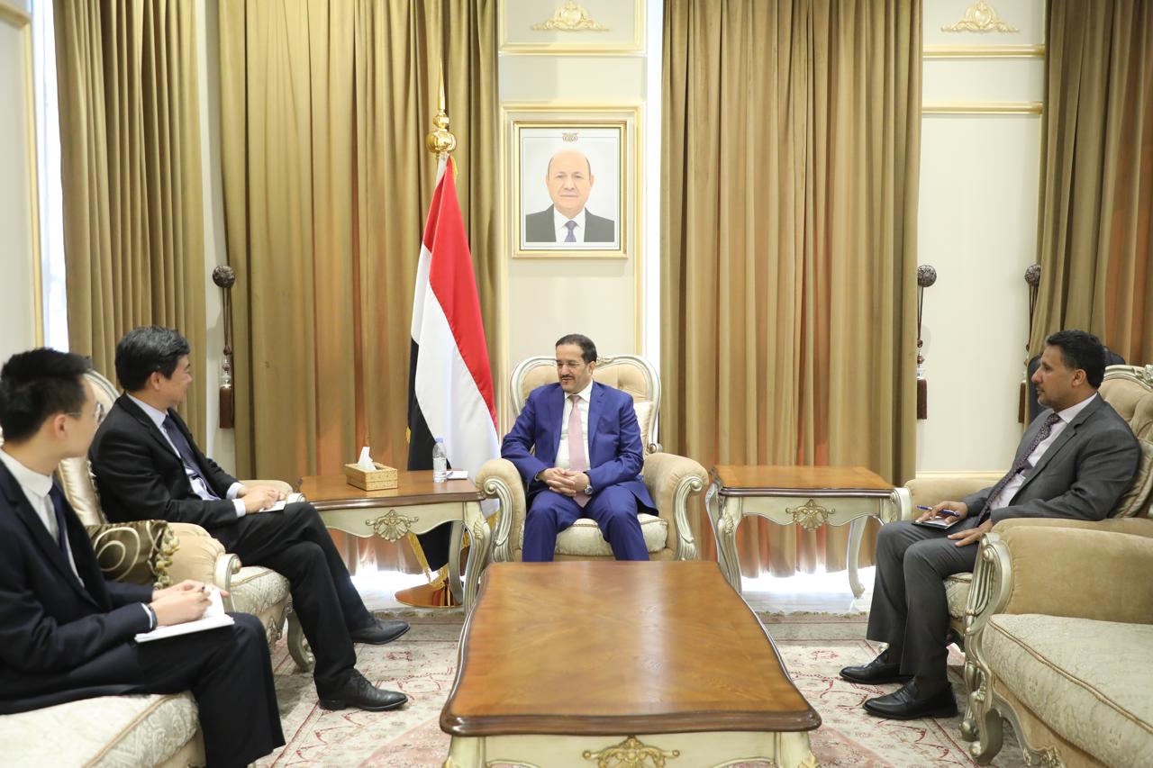 عضو مجلس القيادة الرئاسي عثمان مجلي يؤكد عمق العلاقات اليمنية الصينية