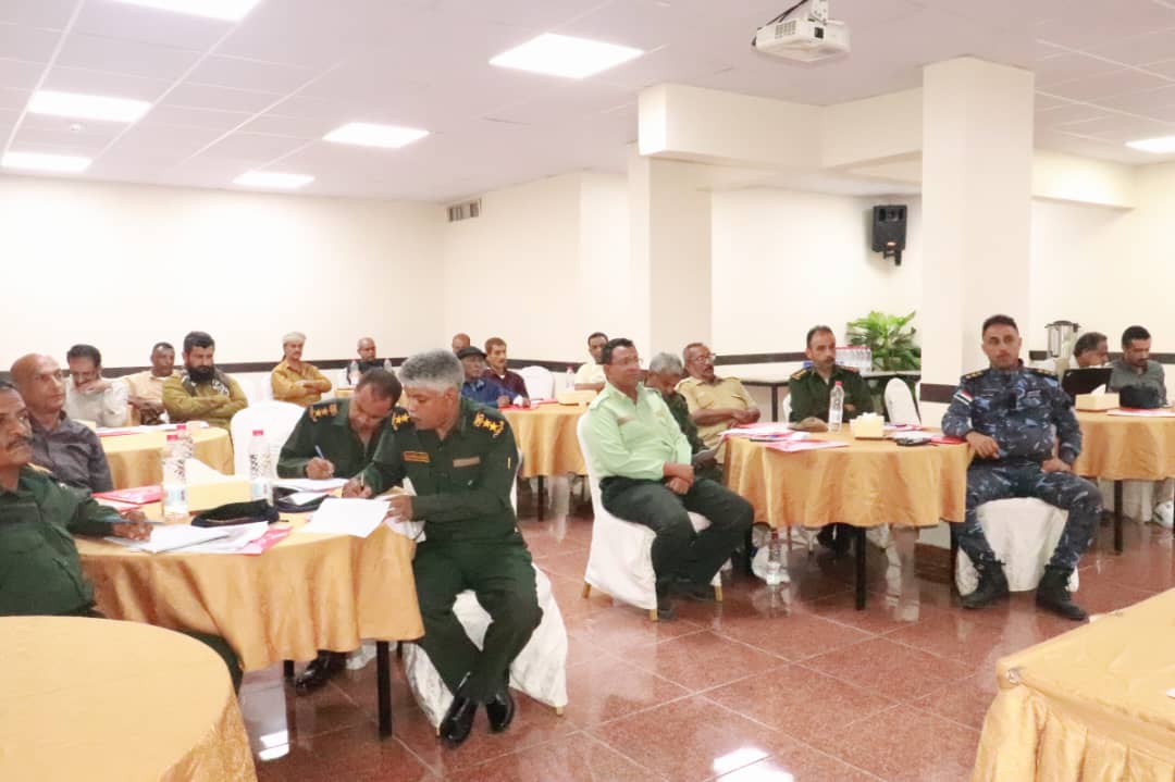 تنظيم دورة تدريبية لضباط البحث حول حماية الطفولة بعدن