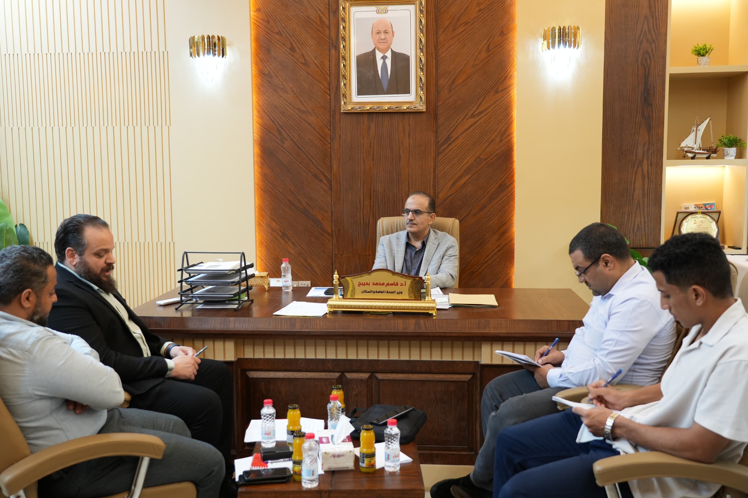 وزير الصحة يبحث مع الممثل الإقليمي لمنظمة رعاية الأطفال تعزيز الشراكة وتوسيع التدخلات