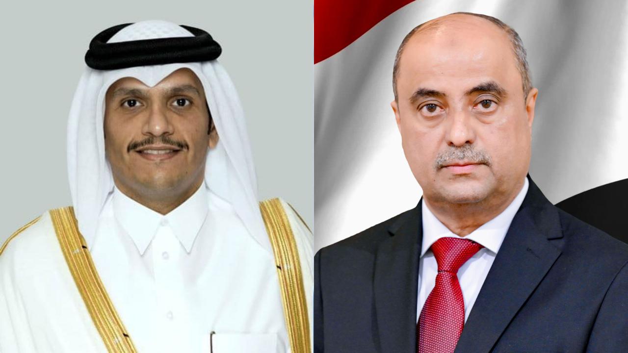 رئيس الوزراء يتلقى برقية تهنئة من نظيره القطري