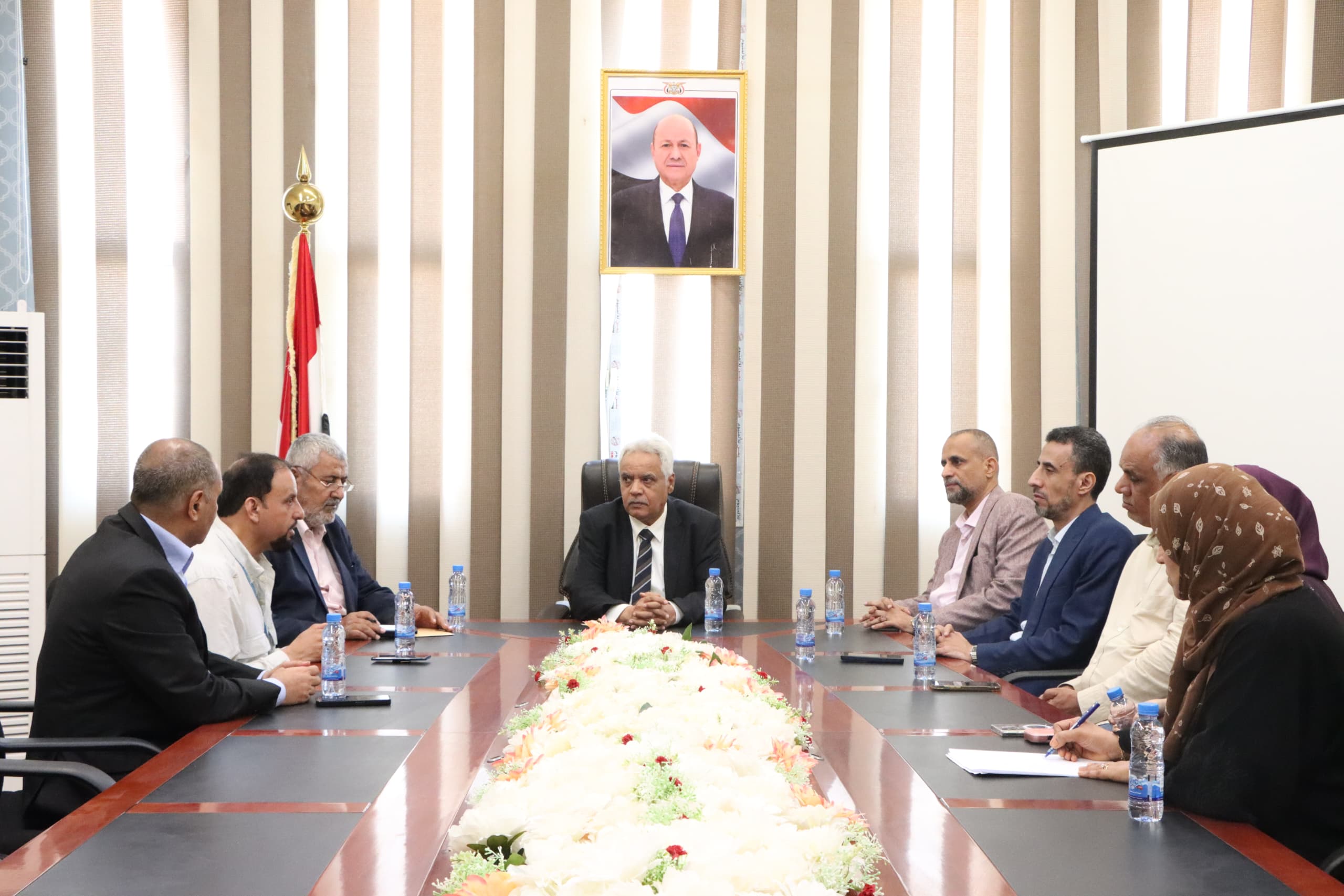 نائب وزير العدل يبحث مع برنامج الأمم المتحدة الإنمائي تعزيز التنسيق المشترك