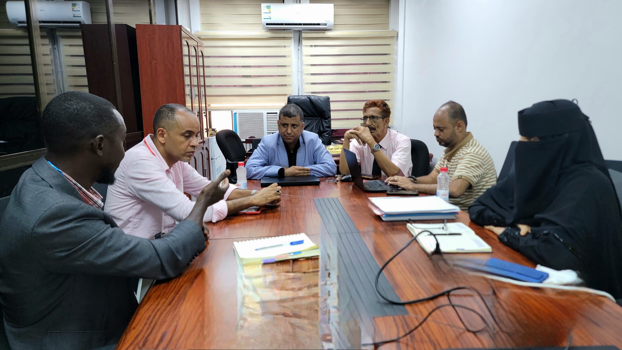 وكيل وزارة الصناعة يناقش مع برنامج الأغذية العالمي تعزيز التعاون المشترك