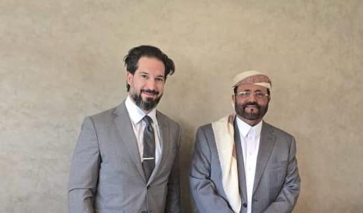 العرادة يبحث مع القائم بأعمال السفير الأمريكي مستجدات الأوضاع في اليمن
