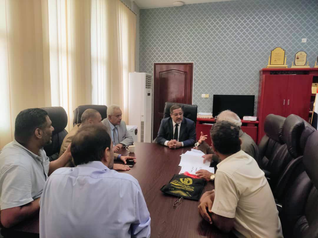 اجتماع يقر التقرير الفني لمشروع انشاء قسم الاشعة بمركز الطب الشرعي
