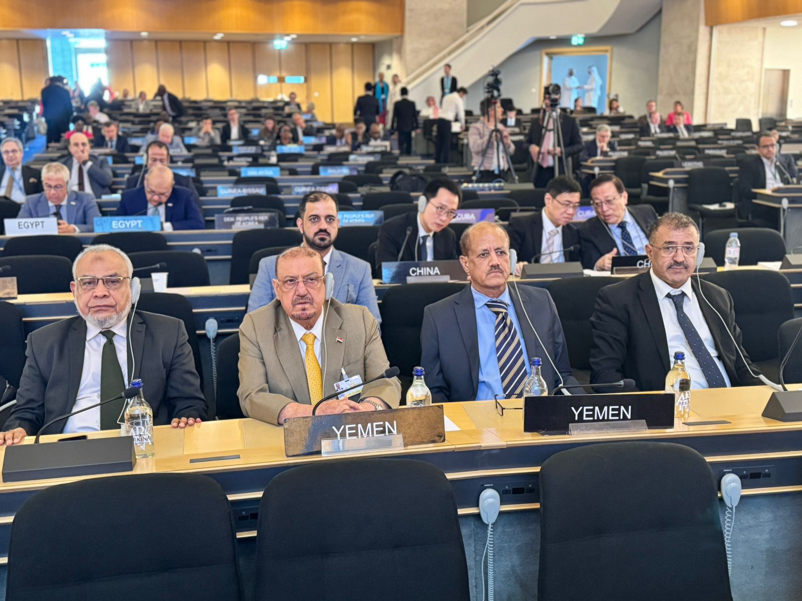 اختتام المؤتمر العالمي السادس لرؤساء البرلمانات في جنيف بمشارك رئيس مجلس النواب