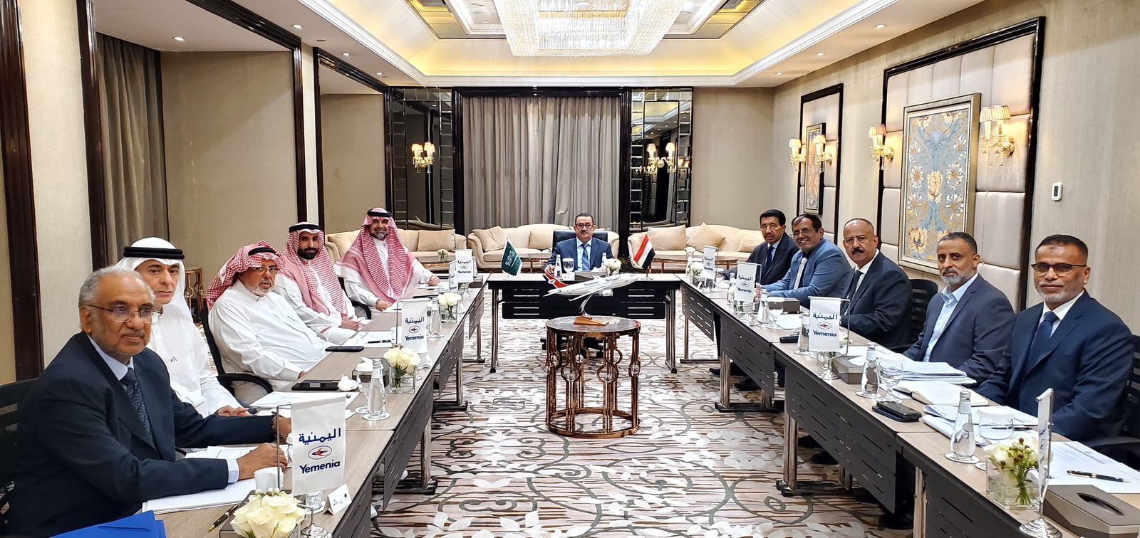 مجلس إدارة الخطوط الجوية اليمنية يناقش عدداً من المواضيع المتصلة بتشغيل الناقل الوطني