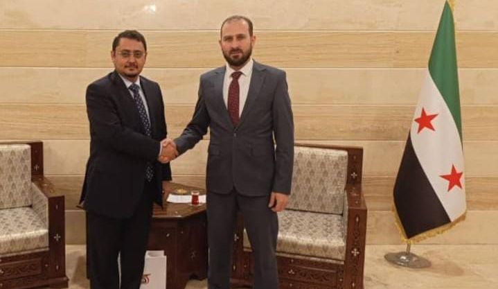 بعكر يبحث يلتقي مدير الإدارة القنصلية بالخارجية السورية تعزيز التعاون القنصلي