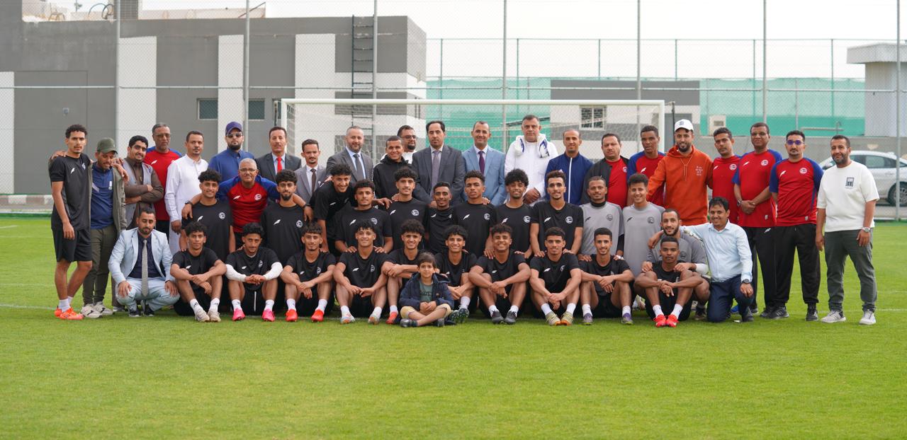 البكري يحث منتخب الشباب على تقديم أفضل ما لديهم في المباراة النهائية لبطولة الخليج