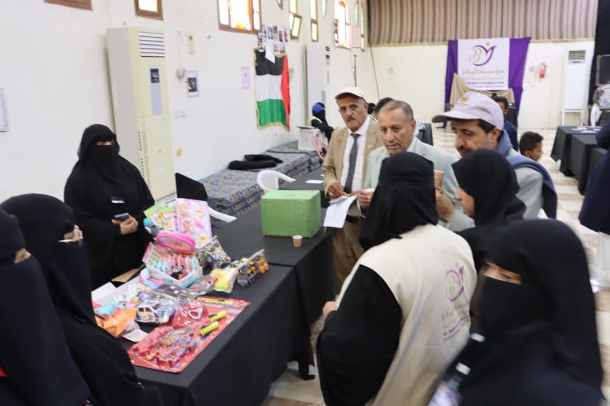 بدء فعاليات البازار الخيري الاول لدعم طلاب العلم في مأرب