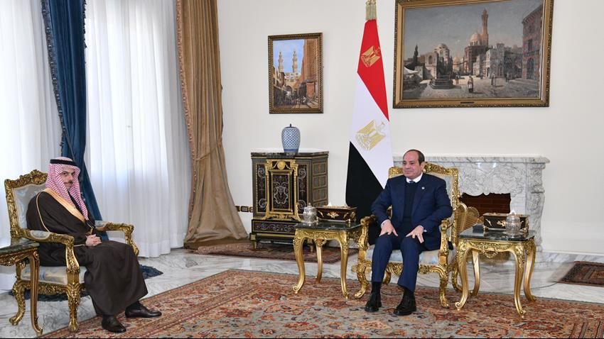 الرئيس المصري يثمن جهود السعودية لاستضافة مؤتمر شامل للمكونات الجنوبية