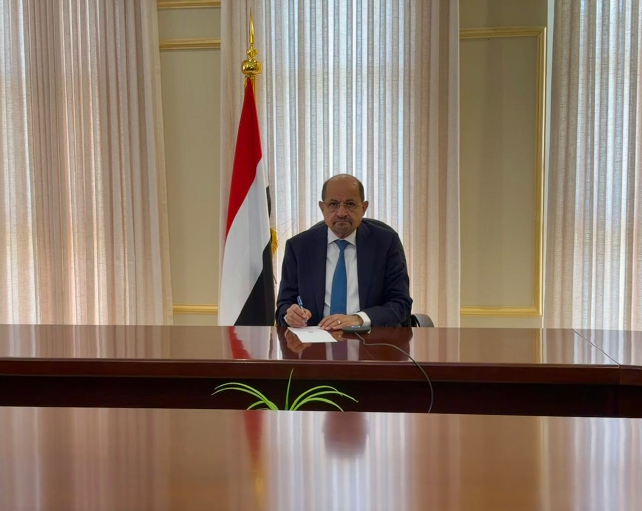 وزير الخارجية يبحث مع المنسق المقيم للأمم المتحدة تعزيز التعاون الإنساني والتنموي