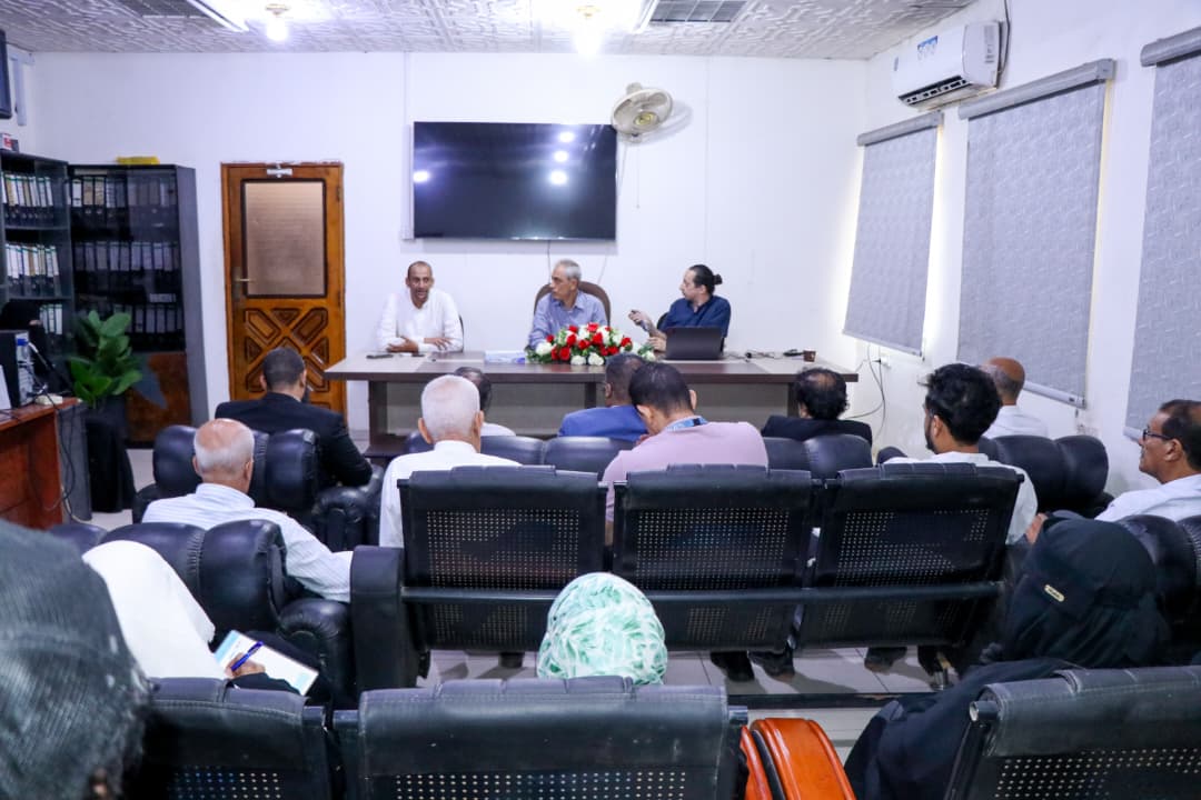 لقاء بعدن يناقش إعداد دراسة متكاملة لإعادة تأهيل محطة معالجة الصرف الصحي