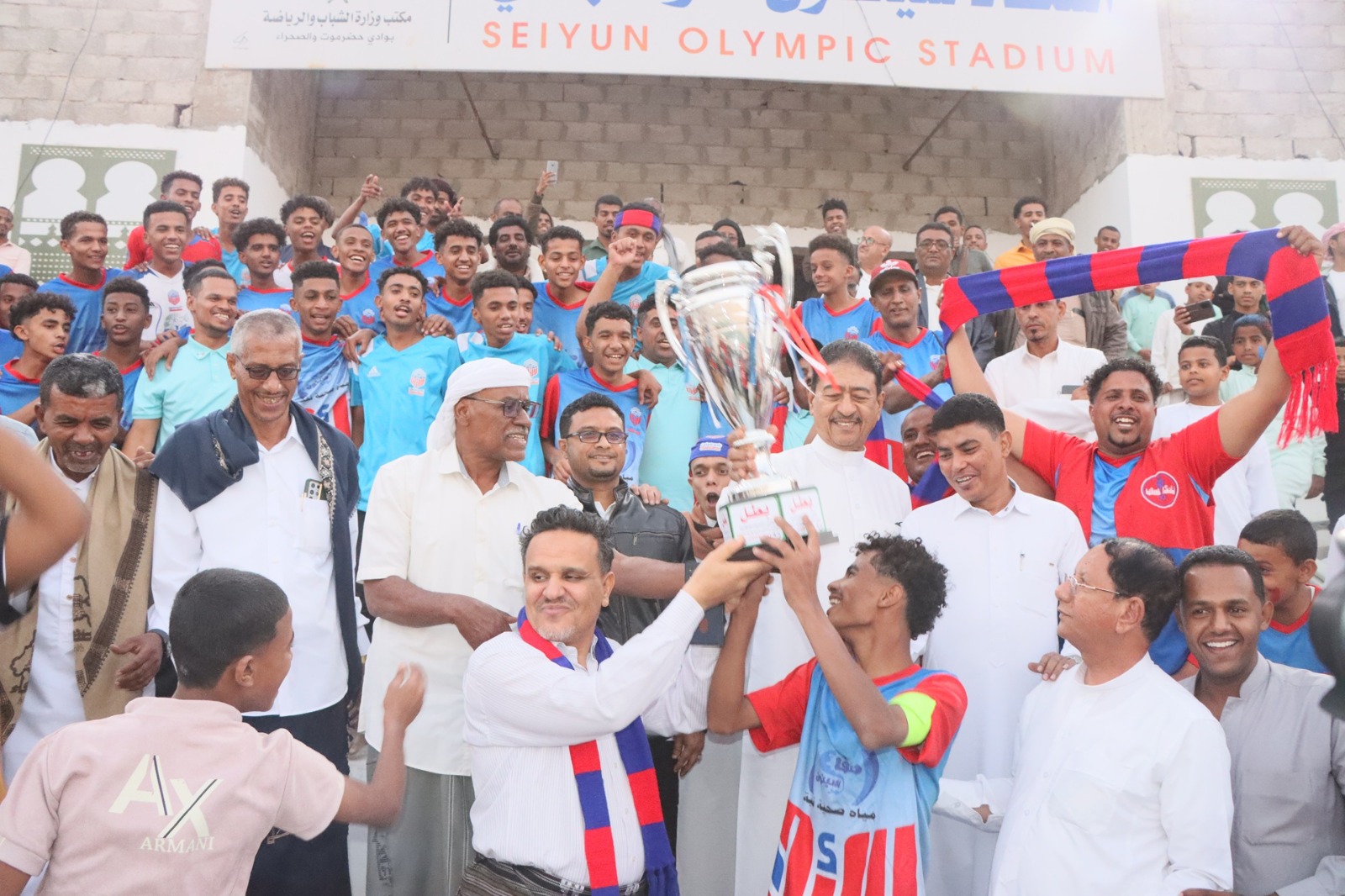 سيئون بطلاً والاتفاق وصيفاً لكأس حضرموت للناشئين
