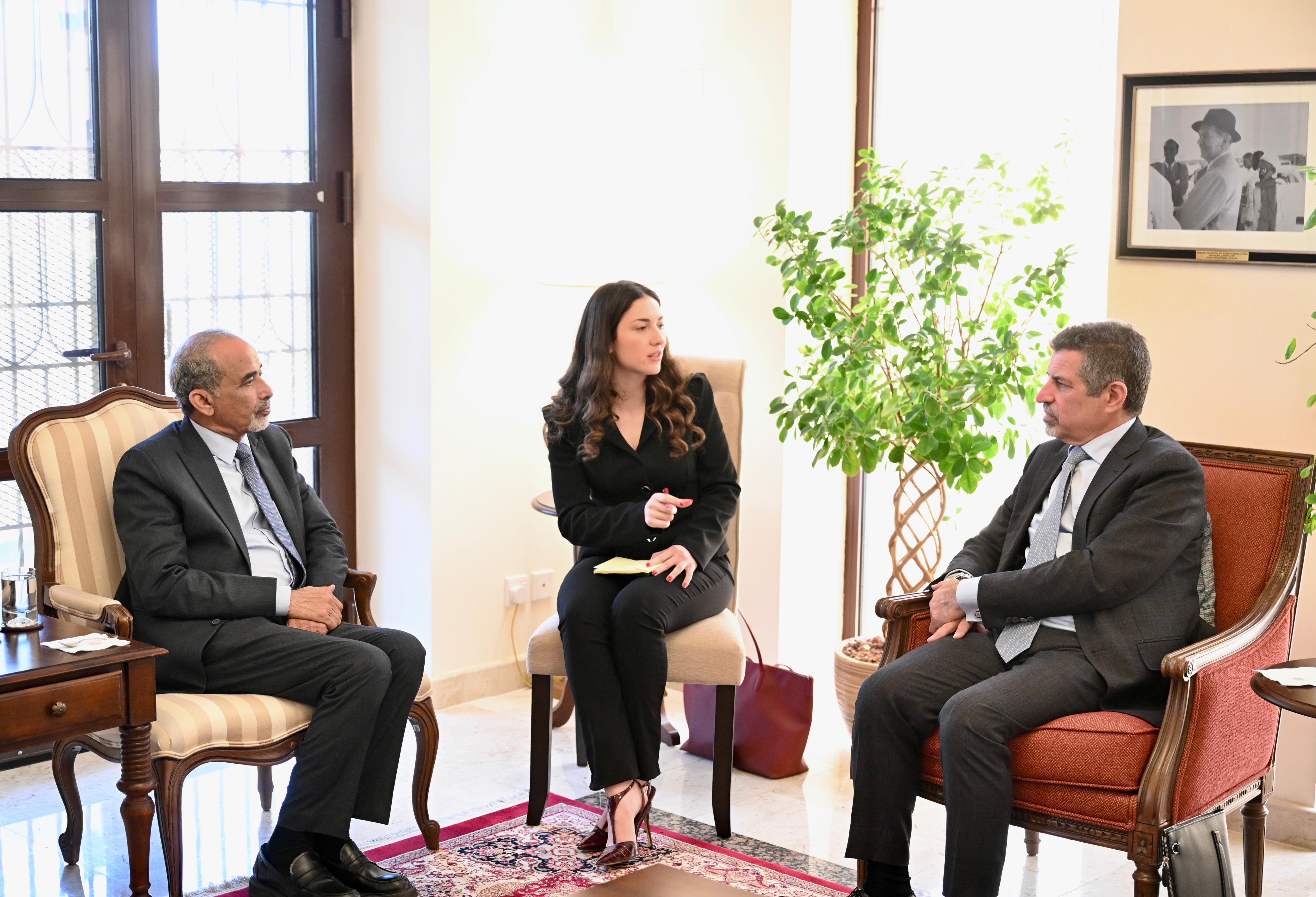 عضو مجلس القيادة محمود الصبيحي يبحث مع السفير الامريكي الشراكة في مجال مكافحة الارهاب