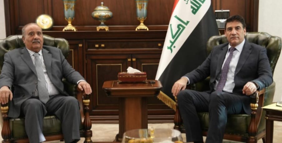 السفير مرمش يبحث مع وكيل وزارة الخارجية العراقي تعزيز العلاقات الثنائية