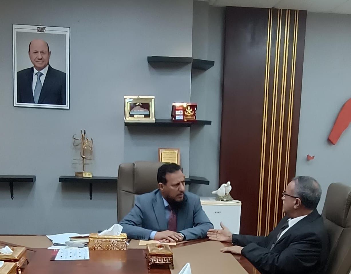 وزير الدولة بالدور الريادي لجامعة عدن في إعداد وتأهيل الكفاءات الوطنية