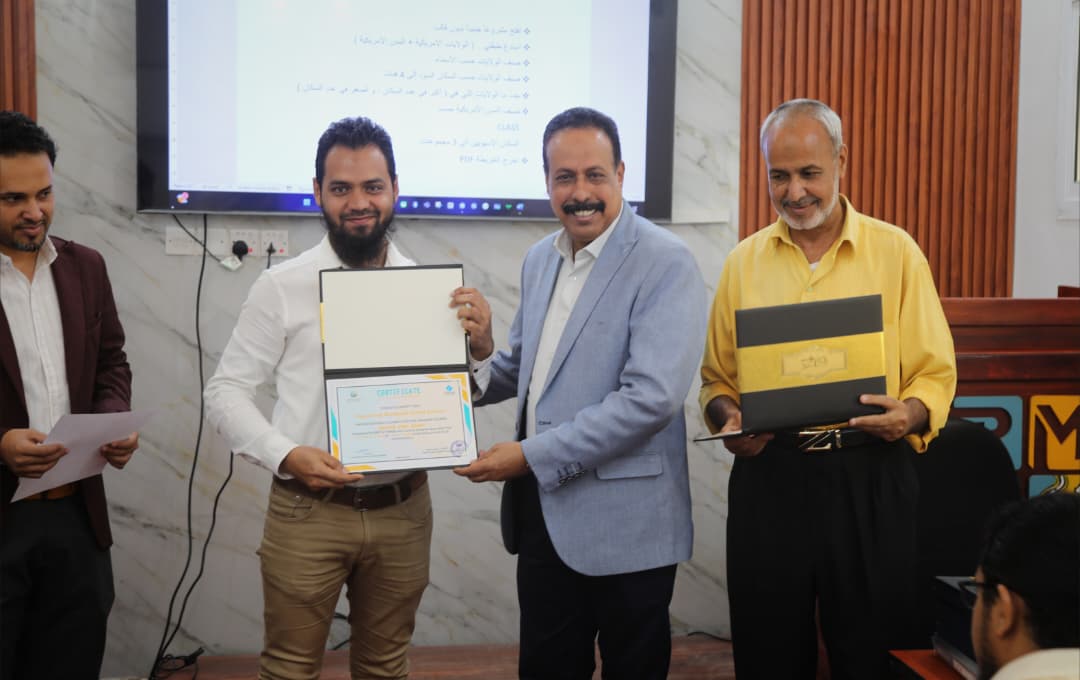 اختتام دورة تدريبية متخصصة في استخدام برنامج"ArcGIS Pro" بعدن