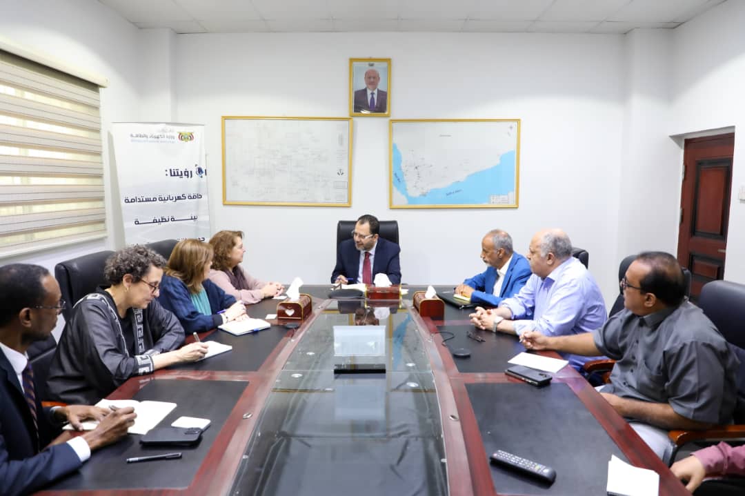 وزير الكهرباء يبحث مع البرنامج الإنمائي تعزيز التعاون في مشاريع الطاقة المتجددة