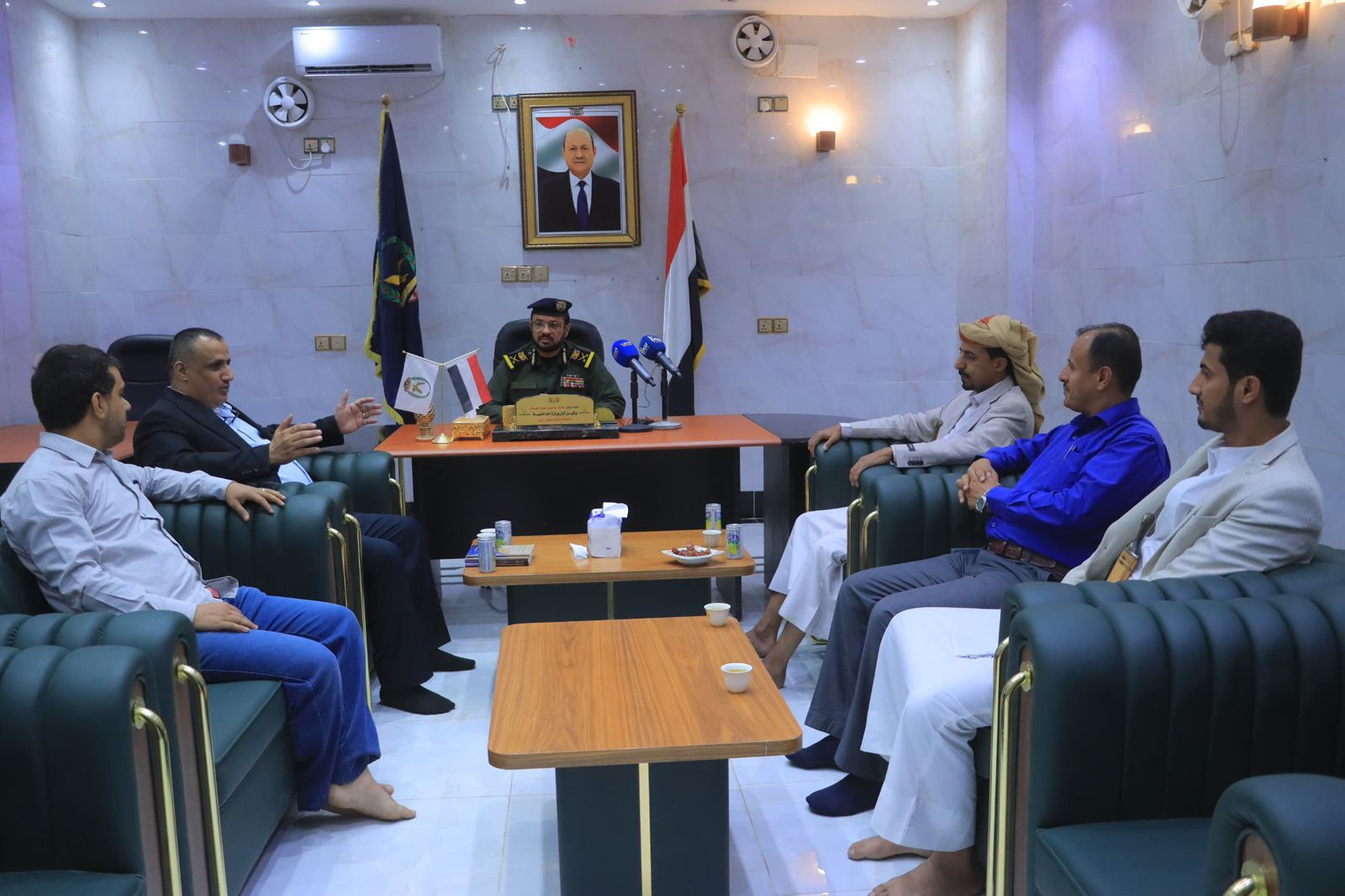 وكيل أول وزارة الداخلية يناقش مع مركز البحر الأحمر مخاطر الهجرة غير الشرعية