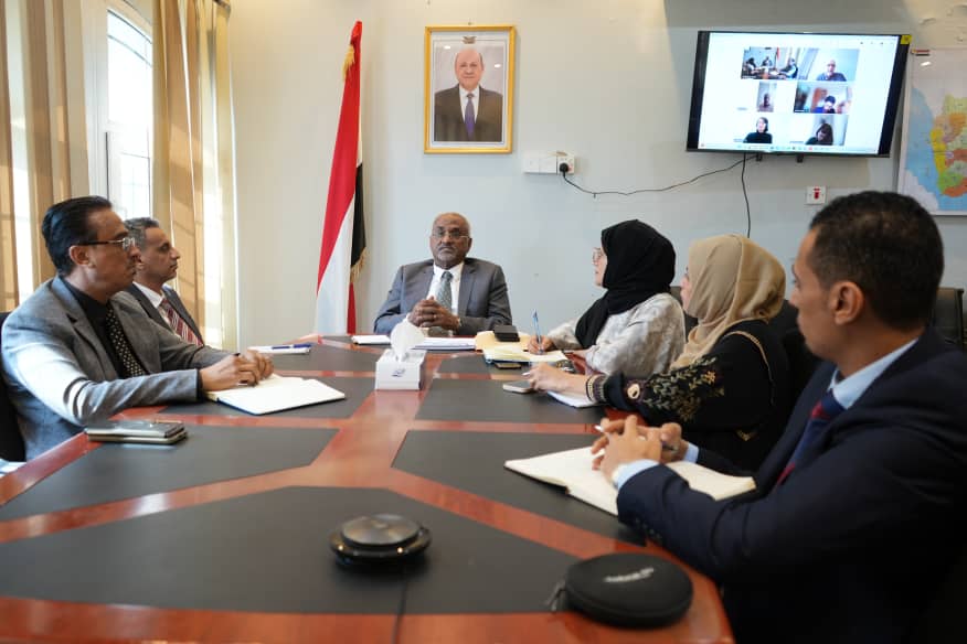 الوزير باسلمة يناقش التحضيرات لمؤتمر الشراكة والتكامل بين الحكومة والسلطات المحلية