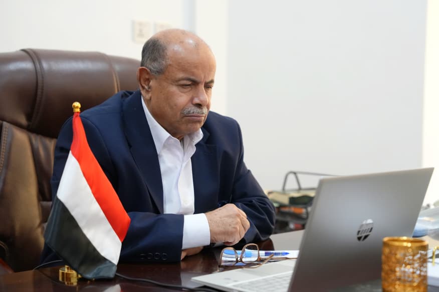 عضو مجلس القيادة الخنبشي يبحث مع سفير الاتحاد الأوروبي مستجدات الأوضاع في اليمن