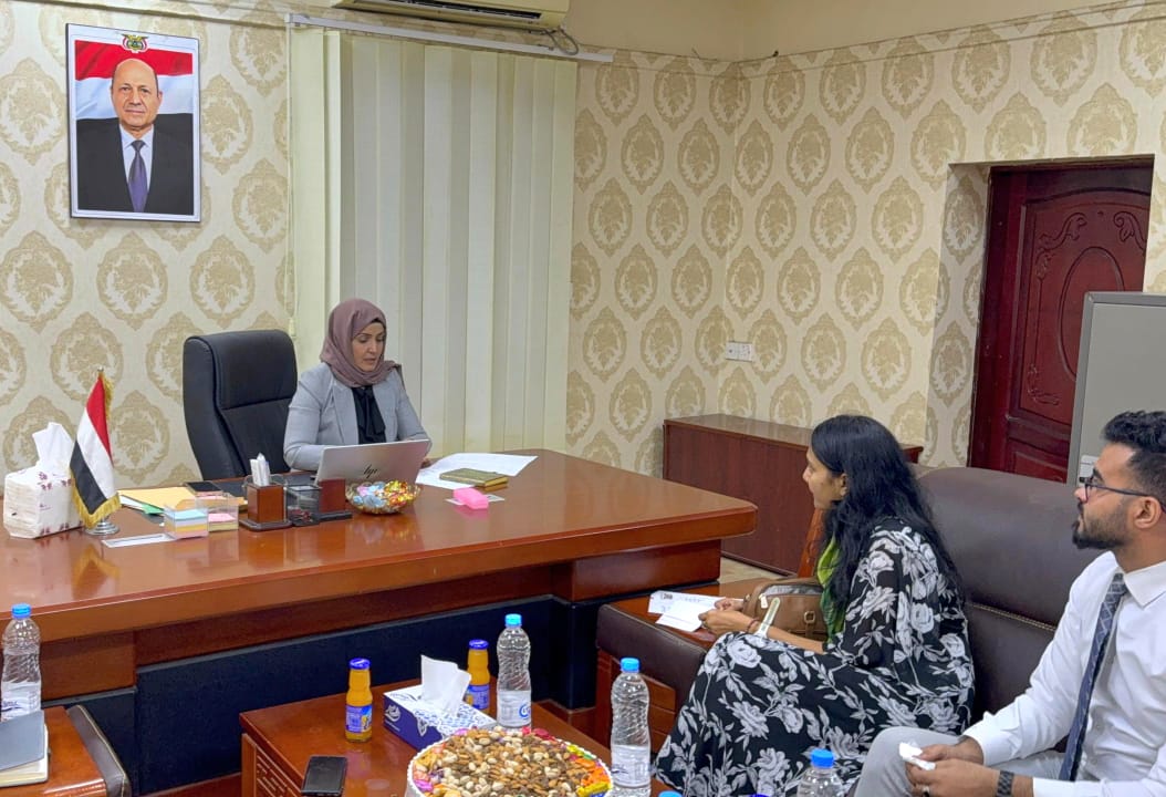 وزيرة الشؤون القانونية تبحث مع فريق عقوبات مجلس الأمن تعزيز التنسيق المشترك