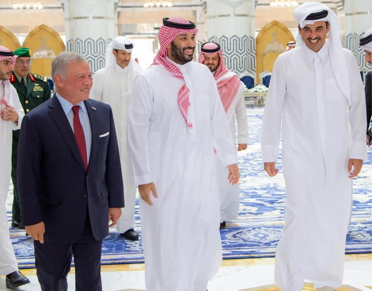 لقاء سعودي أردني قطري يبحث الأوضاع الإقليمية وتداعيات التصعيد العسكري