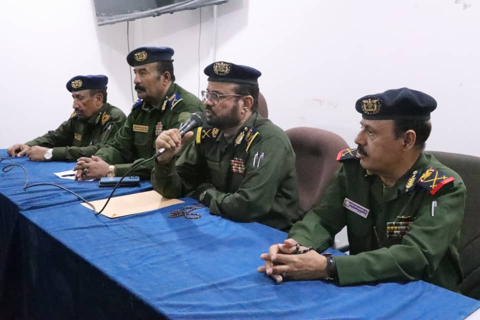 لقاء أمني موسّع في مأرب يناقش احتياجات الأجهزة والوحدات الأمنية