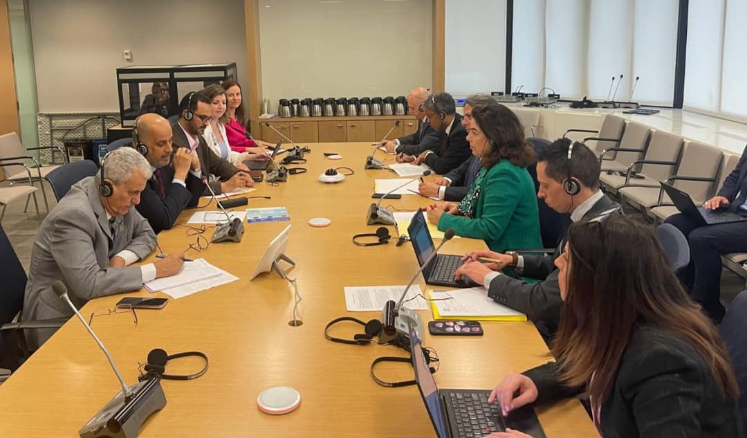 وزير المالية يبحث مع صندوق النقد الدولي دعم جهود تعزيز الإيرادات وإدارة المالية العامة