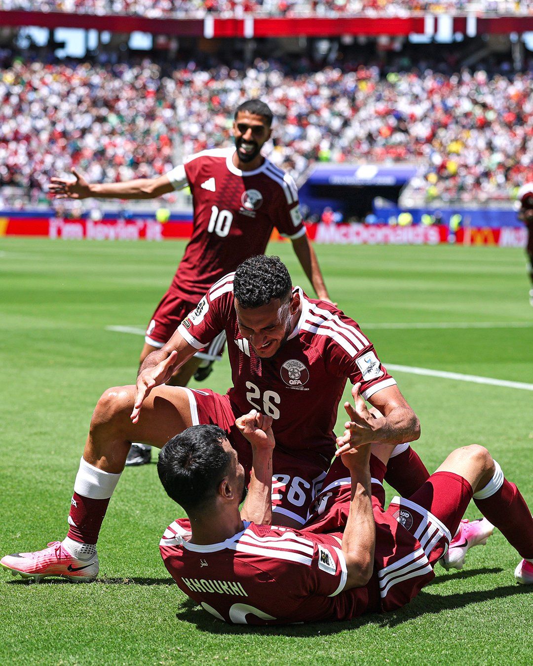 كأس العالم 2026.. العنابي يتعادل مع سويسرا بهدف لكل منهما