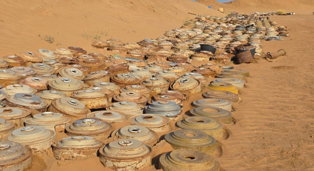 مسام ينزع 2843 لغماً وقذيفة غير منفجرة منذ بداية الشهر