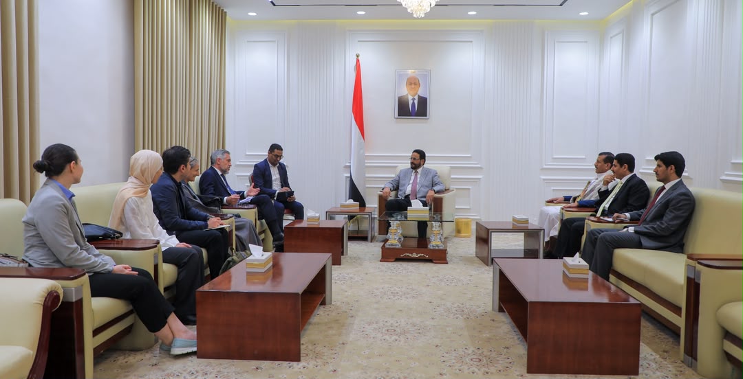 العرادة يلتقي سفيري الاتحاد الأوروبي ومملكة هولندا في ختام زيارتهما لمأرب