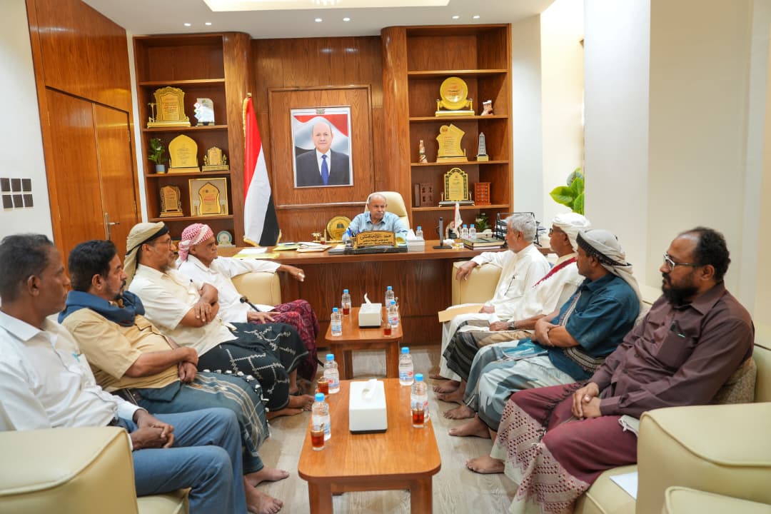 الخنبشي يشيد بدور الهيئة الحضرمية لإصلاح ذات البين ويؤكد دعم جهودها في ترسيخ السلم المجتمعي