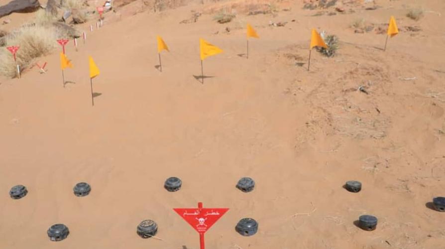 "مسام" ينزع أكثر من 5653 لغم وذخيرة في اليمن خلال يوليو