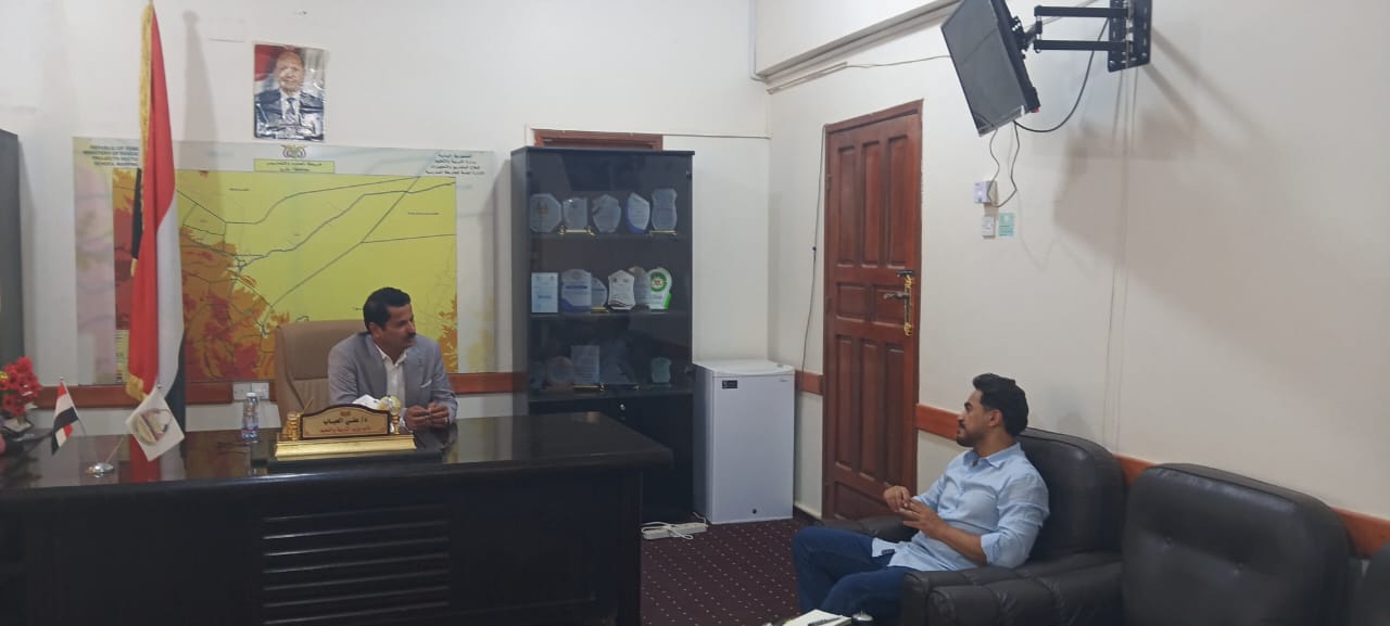 نائب وزير التربية يبحث مع "الأوتشا" دعمًا أمميًا للعملية التعليمية في المحافظات المحررة