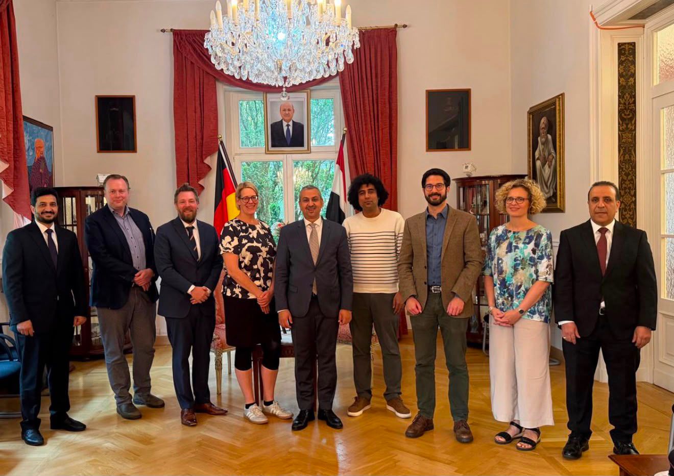 سفير اليمن يستعرض أمام مراكز الدراسات والمنظمات الألمانية آخر التطورات في ظل التصعيد مليشيا الحوثي