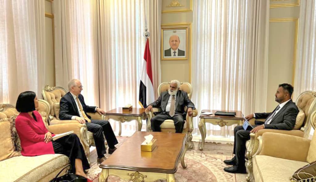 وزير التخطيط يبحث مع السفير الألماني تعزيز التعاون التنموي