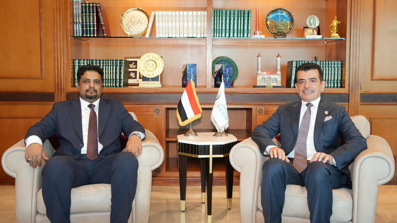 وزير التعليم الفني يبحث مع الايسيسكو سبل تعزيز الشراكة وتطوير مهارات وقدرات الشباب