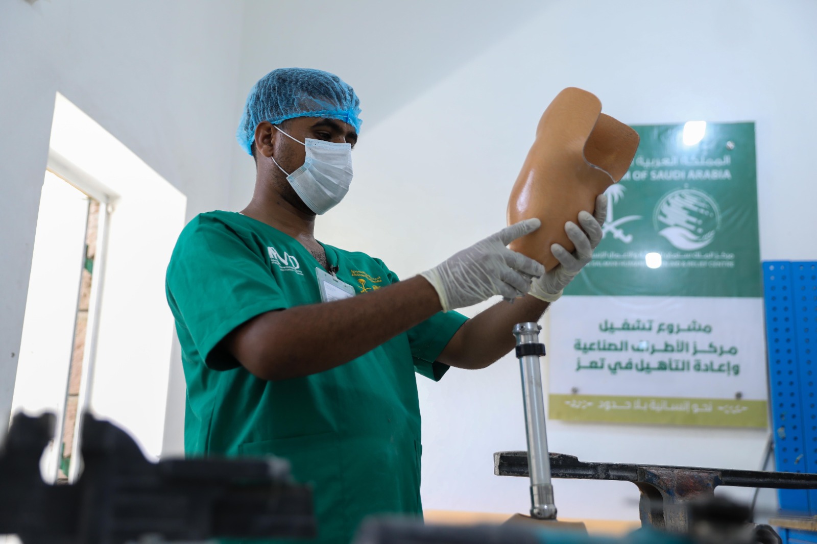 مركز الأطراف الصناعية بتعز يقدم أكثر من 17 ألف خدمة مجانية خلال ثمانية أشهر